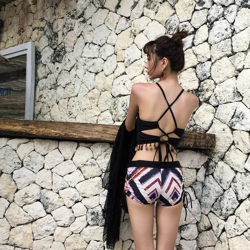 Бикини с высокой талией 2018 сексуальное кружевное платье боковая одежда для