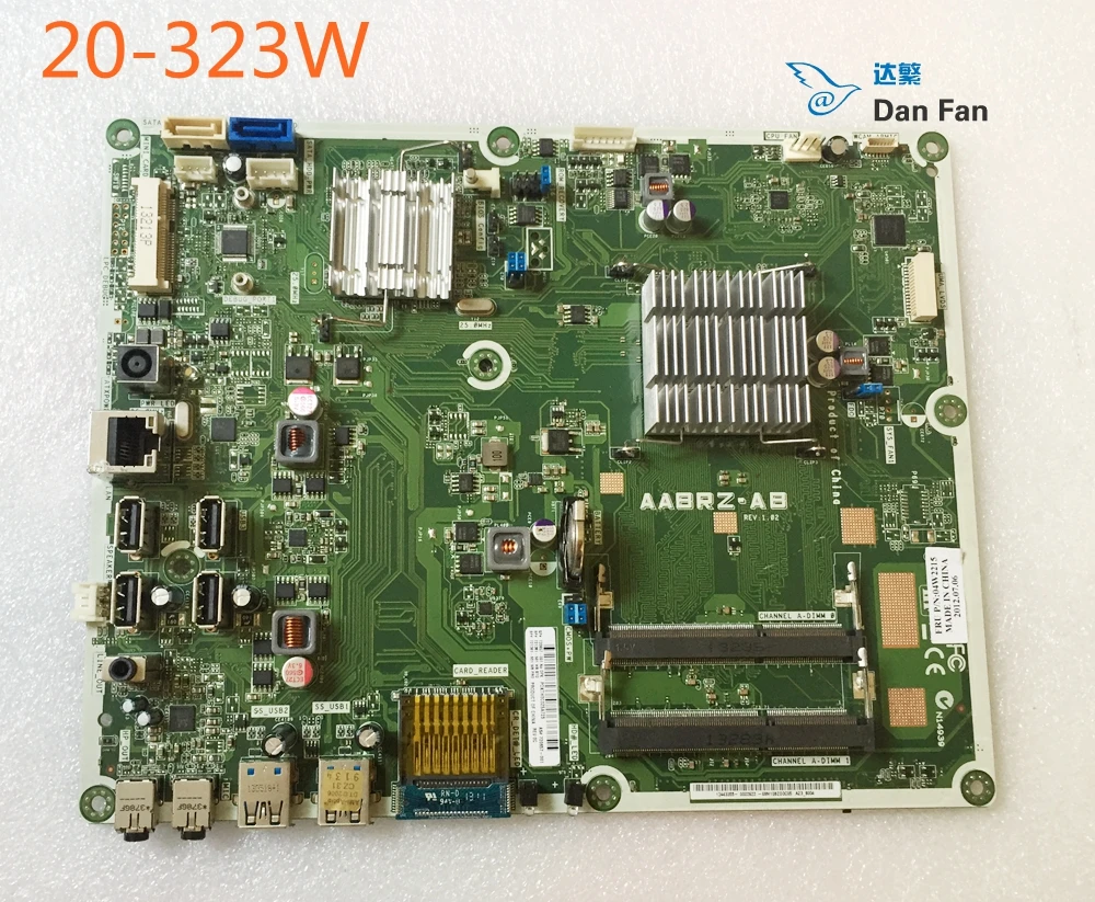 

720657-001 аккумулятор большой емкости для HP Paviion 20 20-b323w материнская плата AIO 721381-501 ABBRZ-AB материнская плата 100% тестирование полностью работу