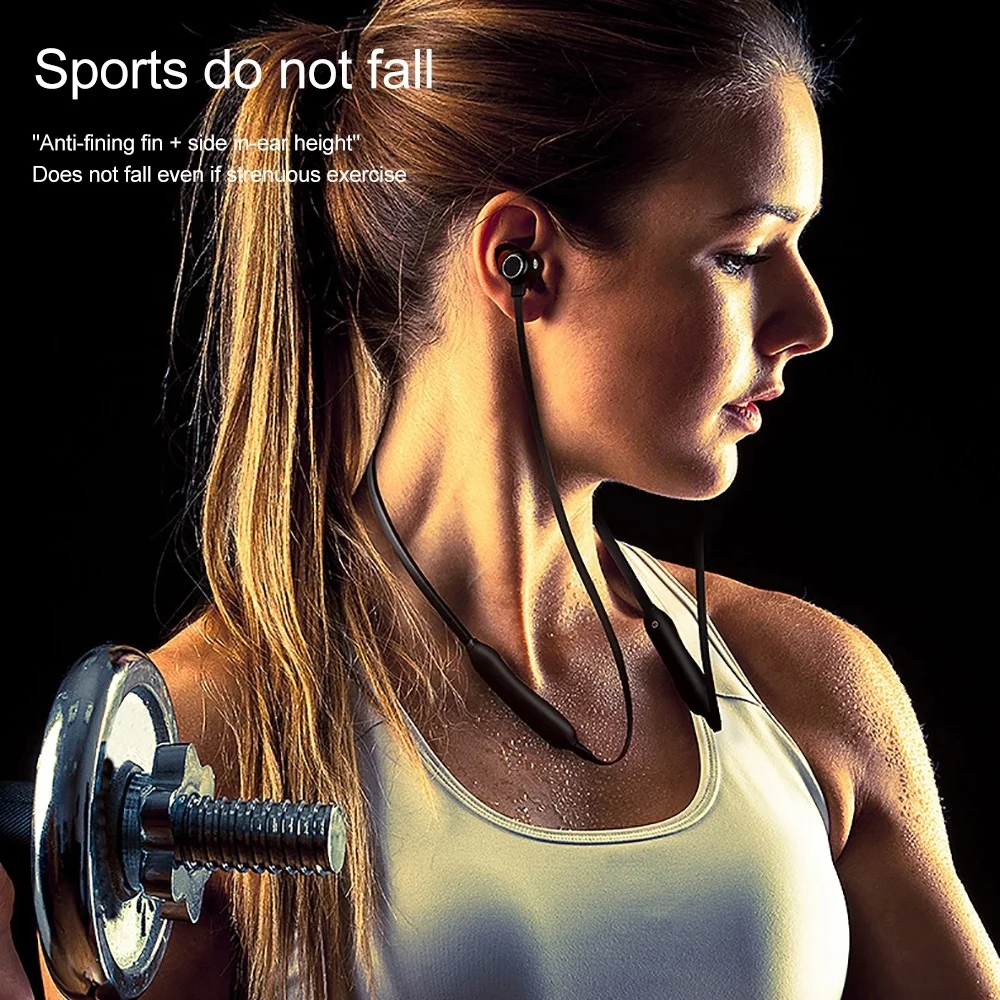 

Newest S6 Wireless Bluetooth Earphone Auriculare CSR Sport Neckband Ear Phone for Phone Samsung with Microphone Headset