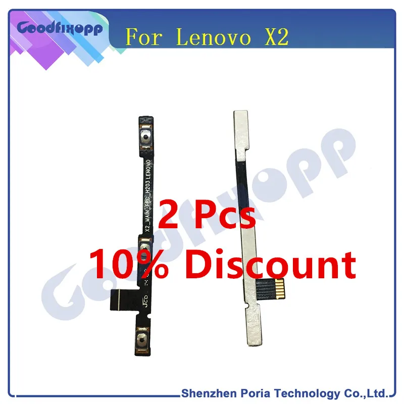 

Гибкий кабель с кнопкой включения/выключения, для Lenovo Vibe X2