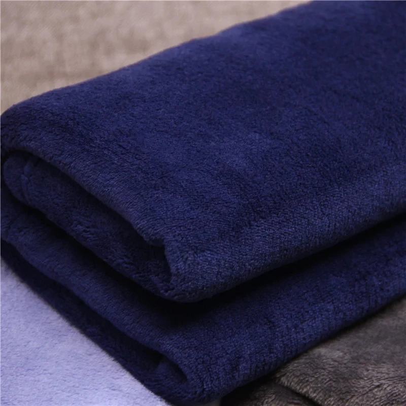 

Soft Flannel Baby Blanket Pure Color Envelope Wraps for Newborns Warm Swaddle 70*100cm Kids Nap Throw Baby Room Bedding Quilt