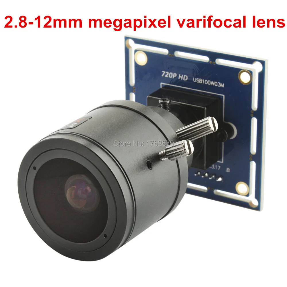 1MP 1280*720 Omnivision OV9712 2 8 12 мм мегапиксельная вариофокальная линза usb cmos модуль камеры
