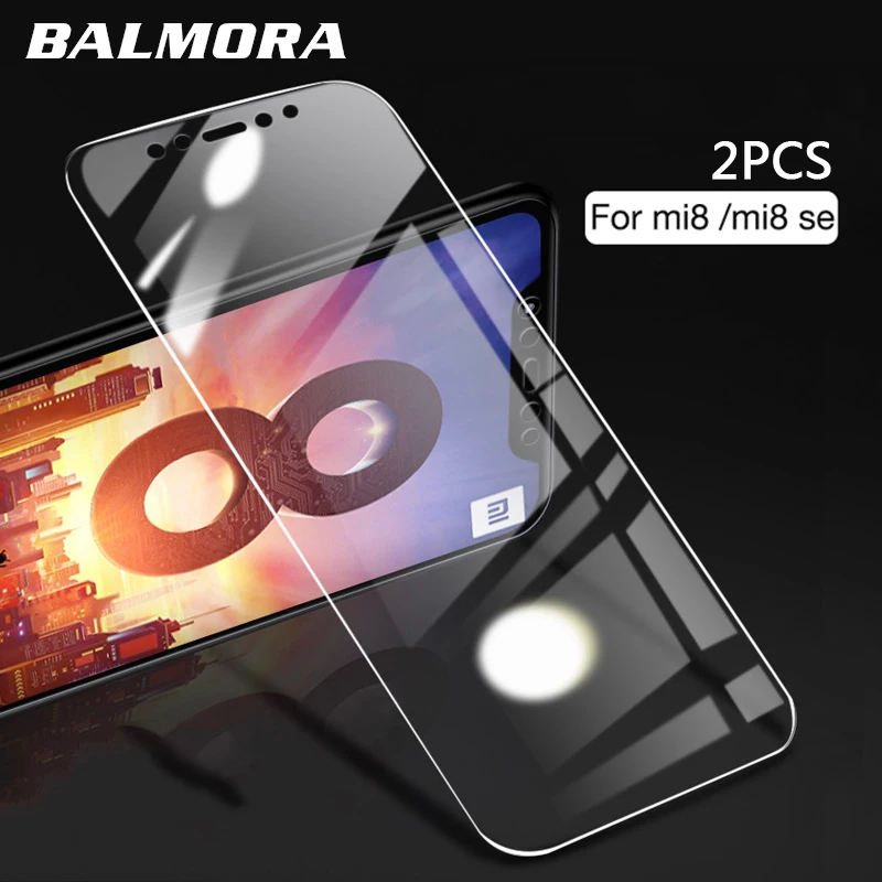 BALMORA 2 шт закаленное стекло для Xiaomi mi 5 5S SPlus 6 6X 8 lite 9 экран устойчивый к царапинам