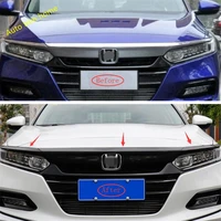 front grille head lights lamps eyelid stripes cover trim fit for honda accord 10th 2018 2022 accessories exterior refit kit