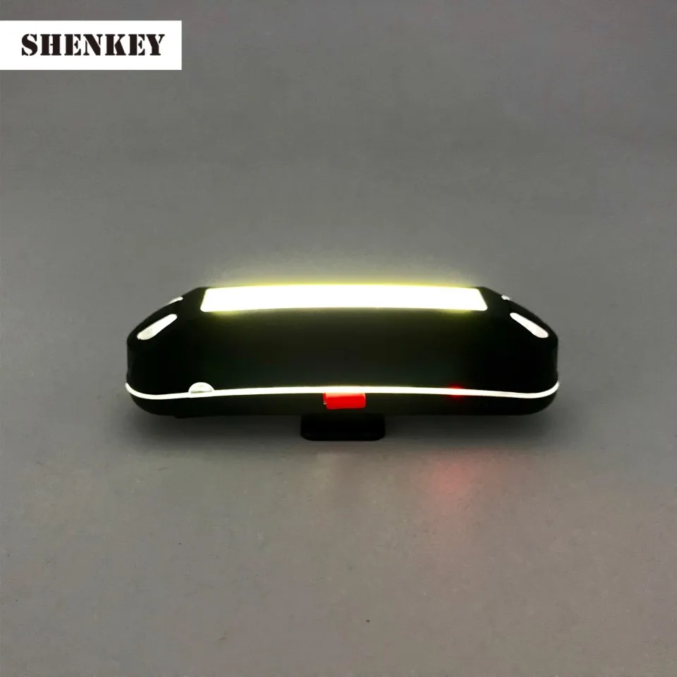 Задний светодиодный велосипедный фонарь зарядка через USB предупреждающий для