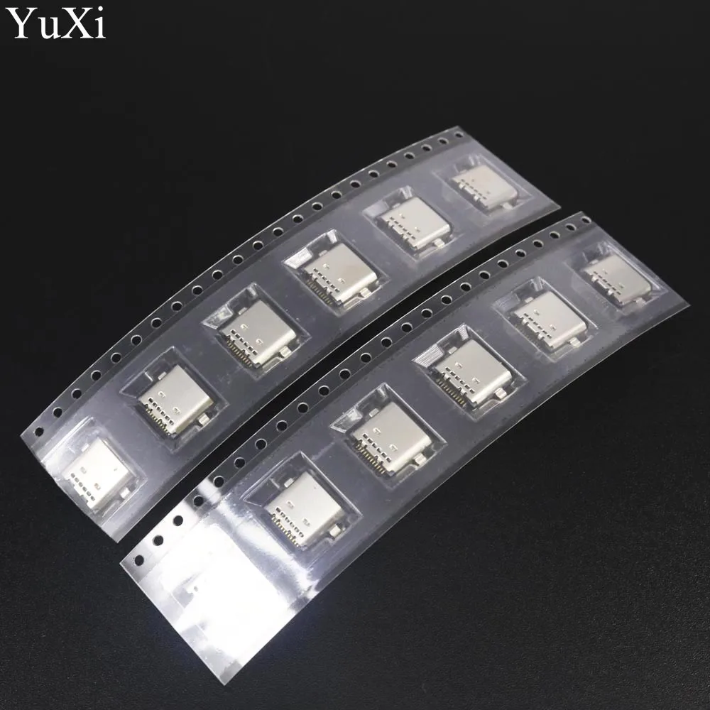 Высокоскоростной интерфейс передачи данных YuXi 1 шт. micro 3 usb 24pin USB Тип C мама разъем
