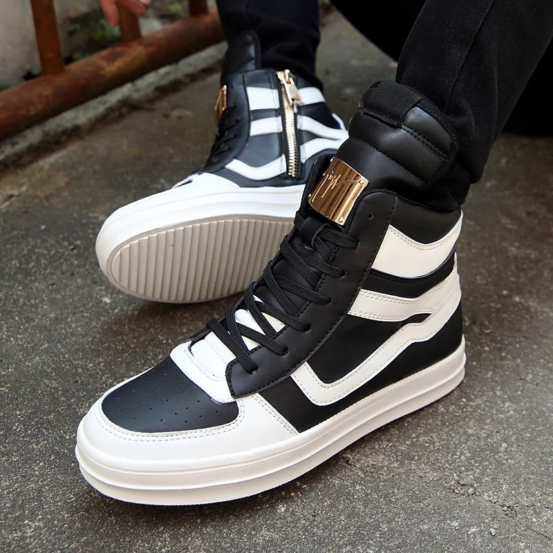 Winter high help Korean wave street dance casual fashion students wild large size men's shoes | Обувь