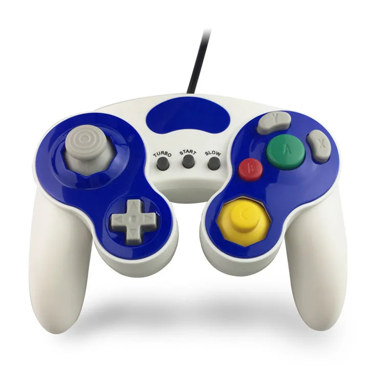 Для NGC проводной джойстик USB Вибрационный амортизатор джойстик для nintendo Gamecube проводной геймпад для NGC GC PC Аксессуары