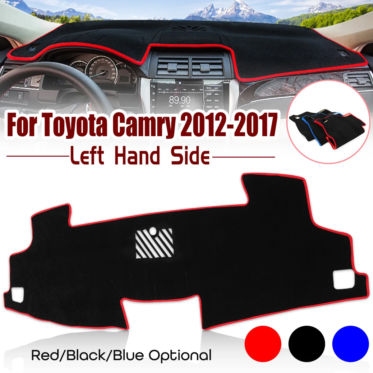 Чехол для приборной панели автомобиля Toyota Camry 2012-2017 чехол коврик приборов