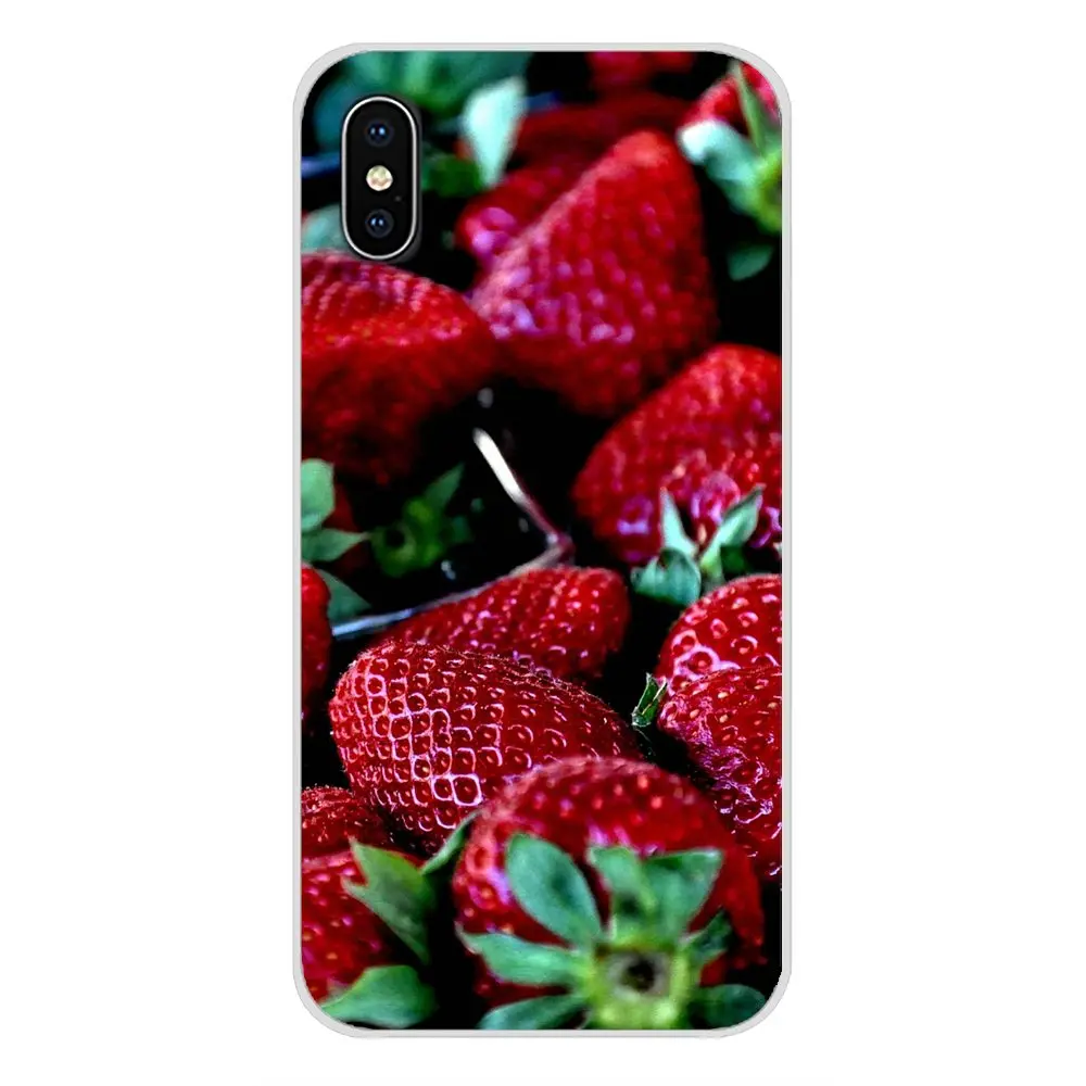 Фрукты клубники арбуз аксессуары чехол для телефона Samsung A10 A30 A40 A50 A60 A70 Galaxy S2 Note 2 3