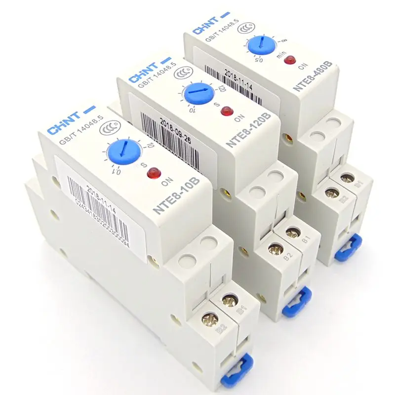 Реле времени NTE8-10B 10S NTE8-120B 120S NTE8-480B 480S задержка сбоя питания AC230V