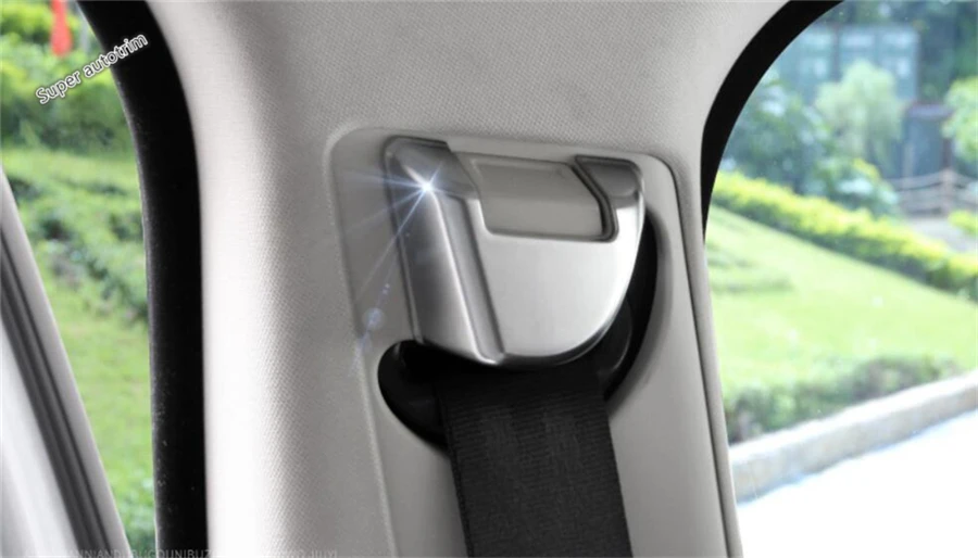 

Lapetus Seat Safety Seat Belt Cover Trim 2 Pcs / Set Fit For RANGE ROVER Sport 2014 2015 2016 2017 / ABS