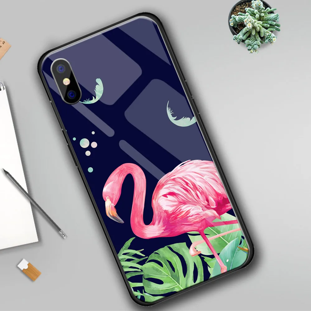 Милый стеклянный чехол с изображением ананаса авокадо для Iphone XS Max XR 8 7 6 5 5S