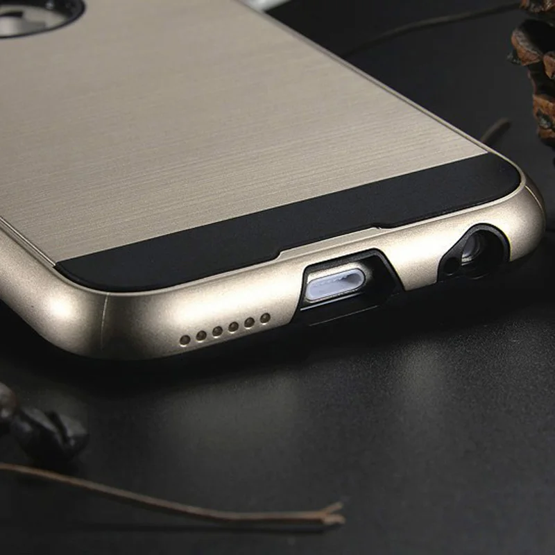 10 ШТ. V5 Силиконовый Пластик Гибридный Матовый Броня Чехол Для iPhone 7 Плюс