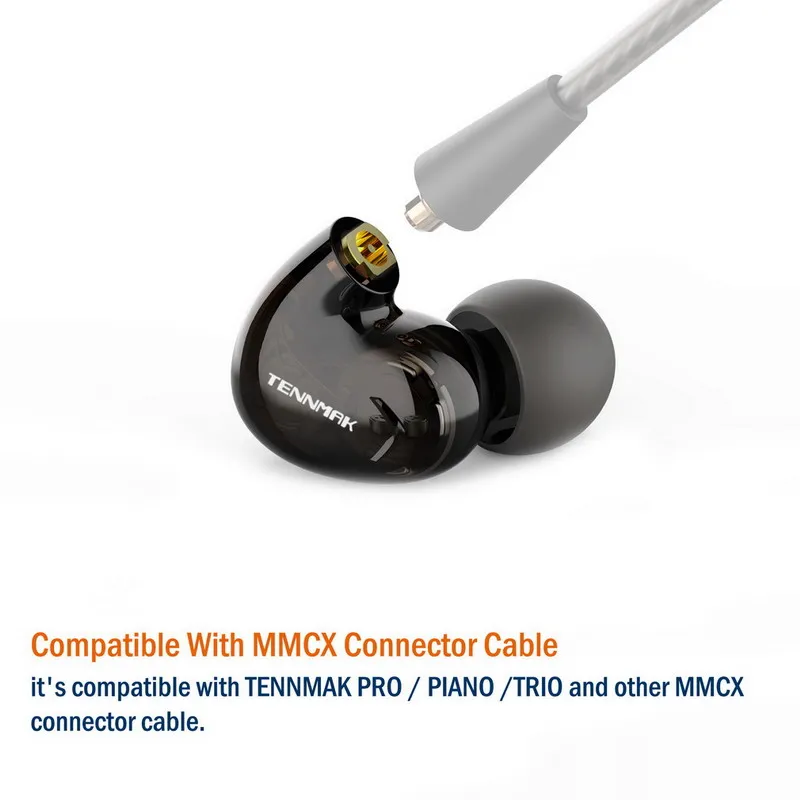 Tennmak MMCX Bluetooth беспроводной Detchable кабель для наушников Поддержка AptX для Tennmak PRO PIANO Shure SE215 SE535 SE846 UE900