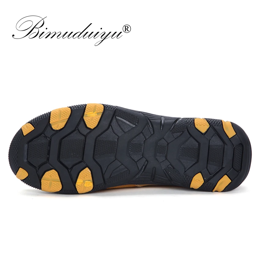BIMUDUIYU Quality Genuine Leather Male Moccasins Loafers Breathable Casual Slip On Sneakers Shoes Designer Comfortable Footwear | Обувь