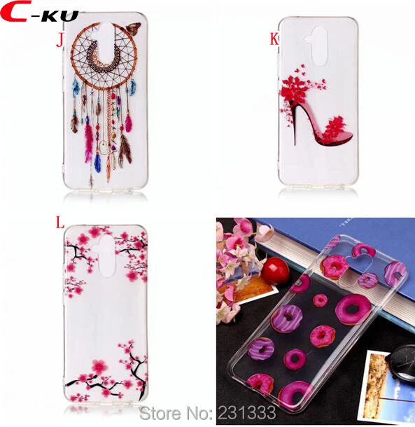 Flower Cartoon TPU Soft Case For Huawei MATE 20 LITE NOVA 3I Xiaomi Poco Pocophone F1 Skull Dream catcher Feather Cover 100pcs | Мобильные
