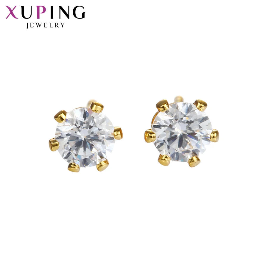 Xuping Рождественские Элегантные серьги со скидкой простой дизайн различные