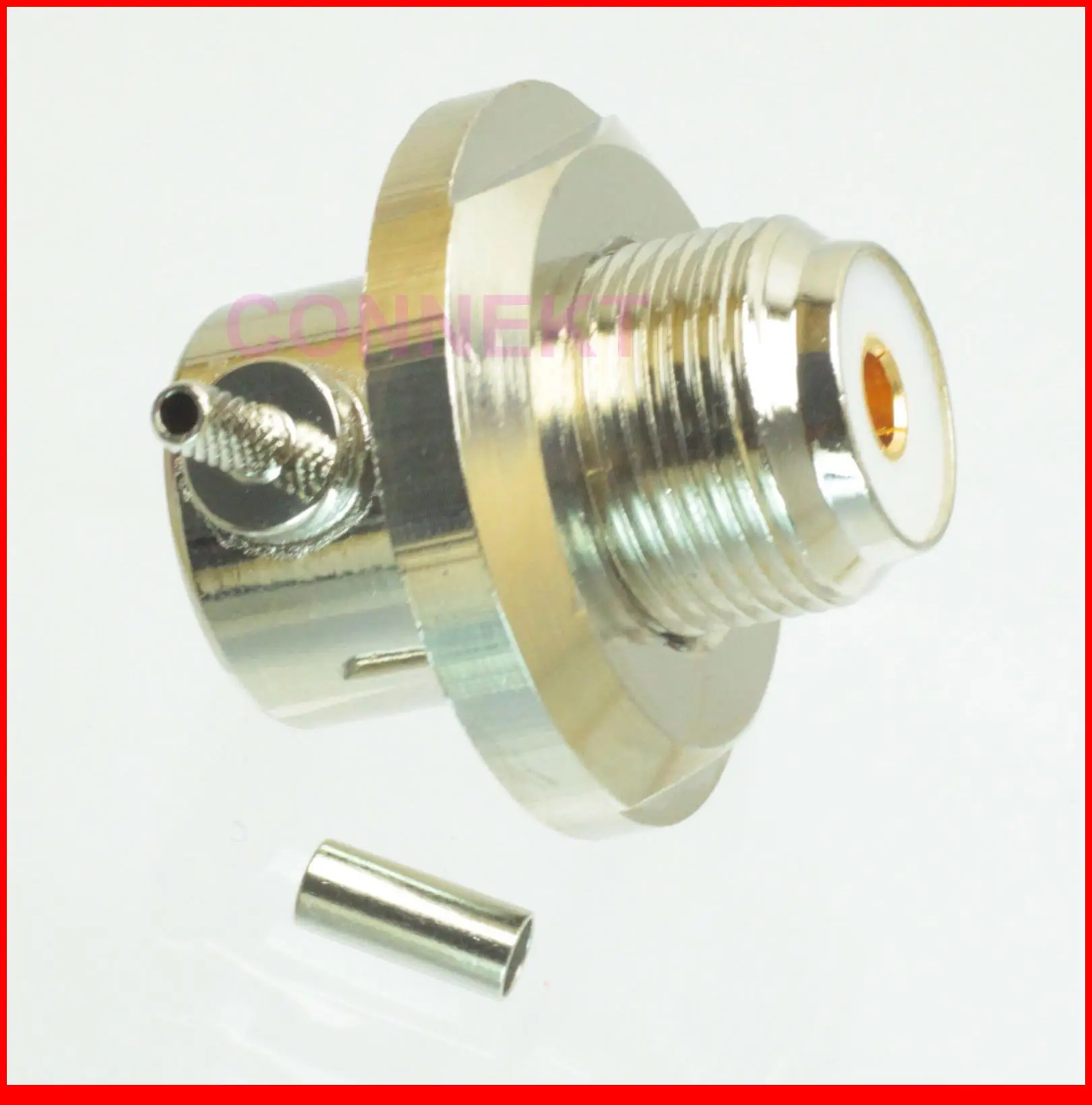

5pcs/lot UHF female SO239 nut bulkhead right angle crimp RG174 LMR100 RG316 RF connector