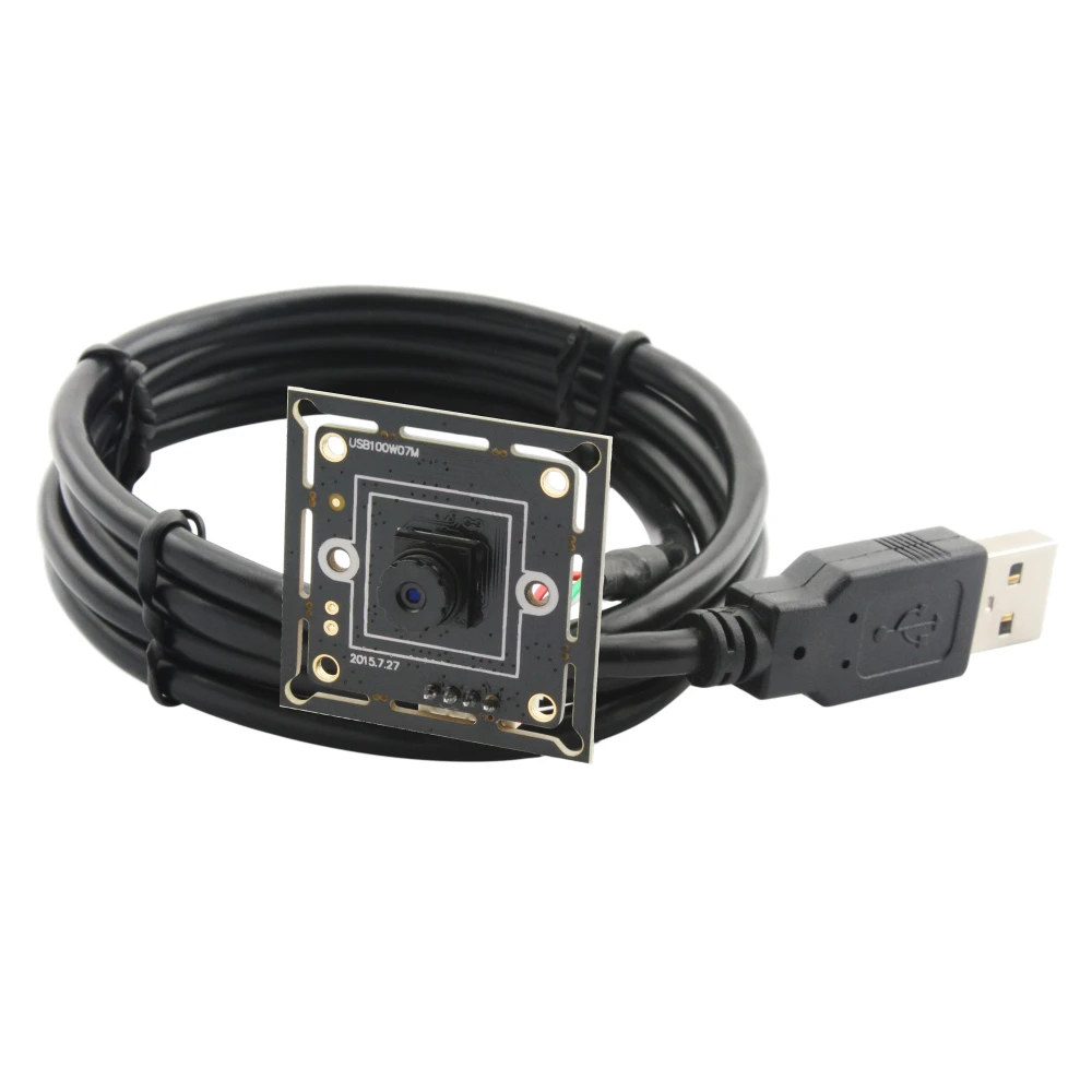 1 0 MP 720P HD CMOS OV9712 45 градусов объектив 26*26 мм mini USB модуль камеры для Win7 Win8 Linux 2 6 или