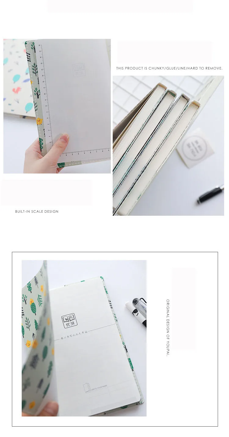 B5 водостойкий твердый переплет Binder корейский канцелярские дневник для путешественников тетради Kawaii журнал личные Binder планировщик кожа