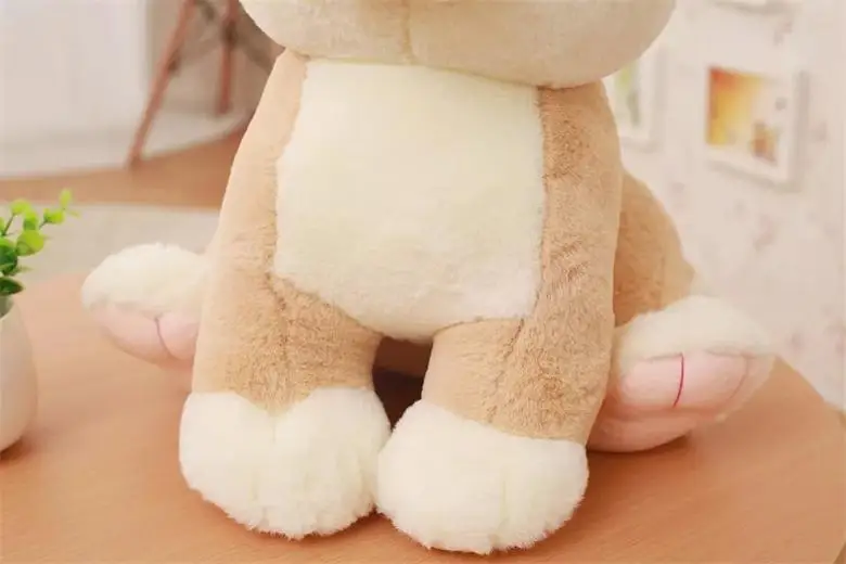 Kawaii Мультфильм 45 65 см кошка с длинным хвостом большие глаза котенок плюшевая