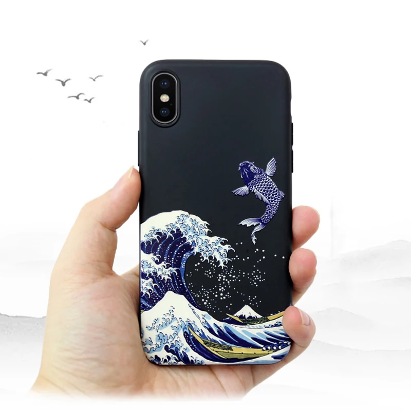 Чехол для iPhone XR XS 10S Max X 3D рельефный матовый мягкий задний Официальный чехол r s Xr