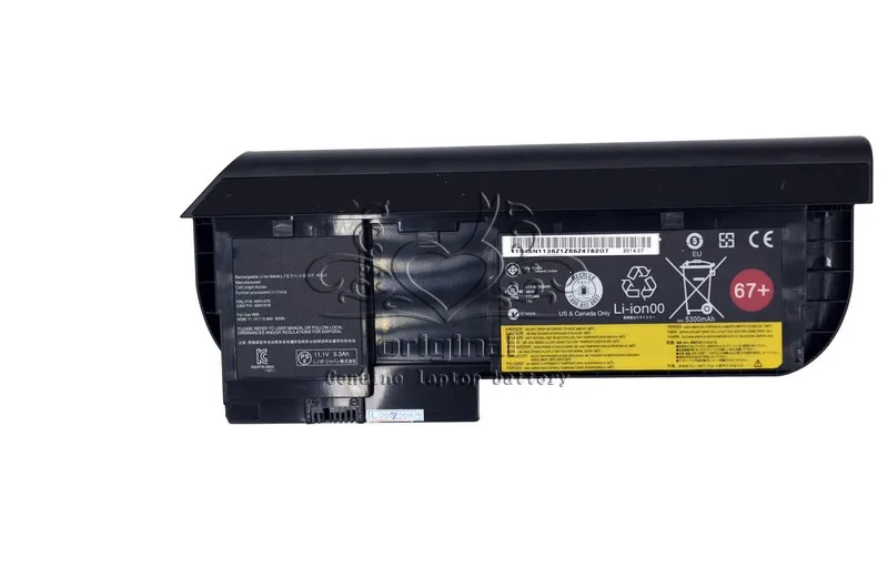 JIGU 11 1 В 63WH Оригинальный Новый аккумулятор для ноутбука X230T серии 45N1075 45N1074 45N1079 45N1078