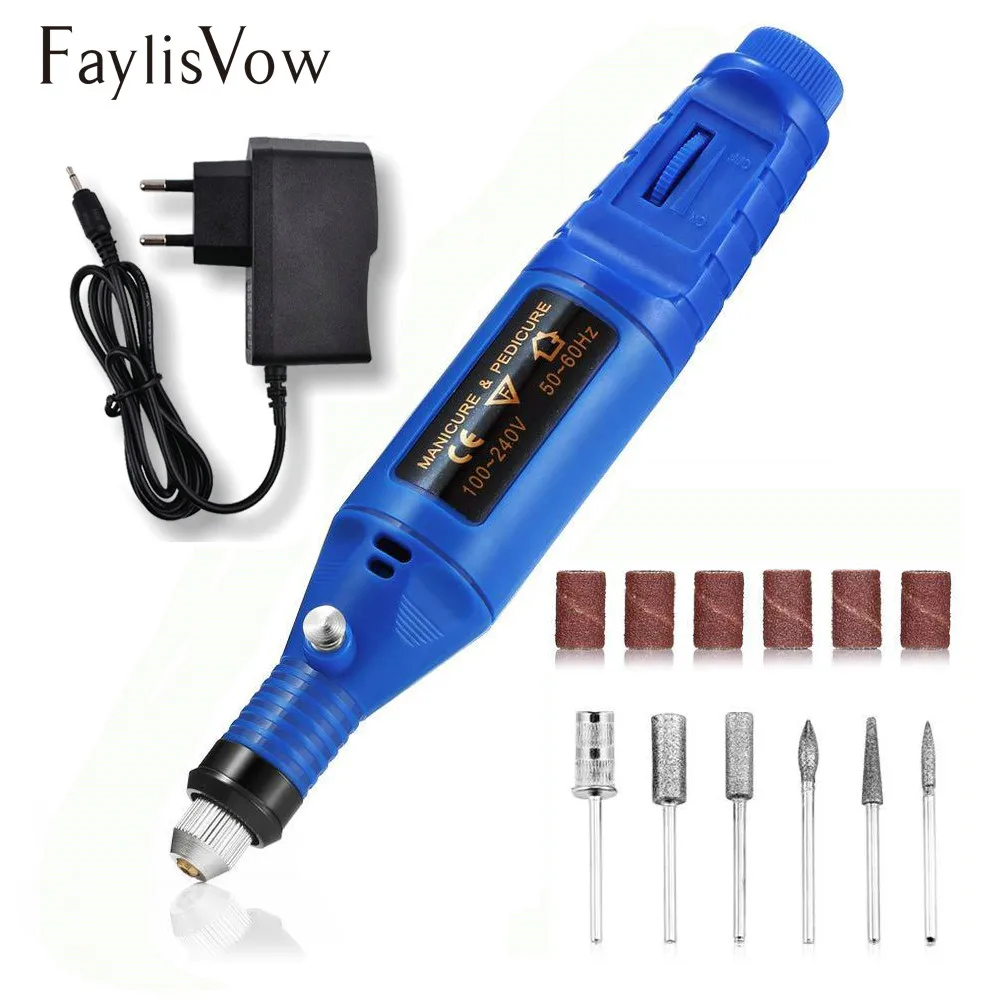 Электрическая машинка для маникюра аппарат удаления кутикулы и геля пилка