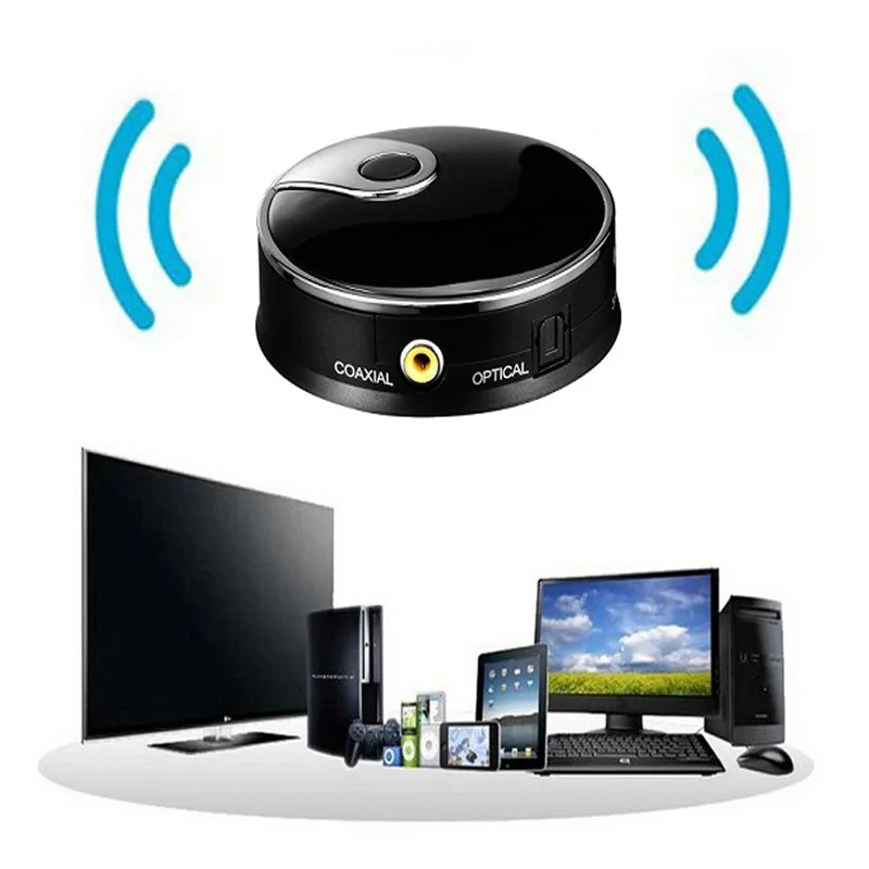 BGEKTOTH двойной поток Bluetooth передатчик цифровой оптический волоконный беспроводной