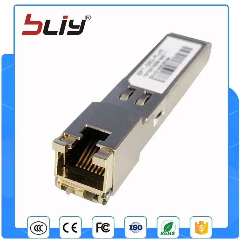 10 шт./партия 10/100/1000m-t RJ45 медный Трансивер SFP разъем оптический модуль для Cisco HP Huawei
