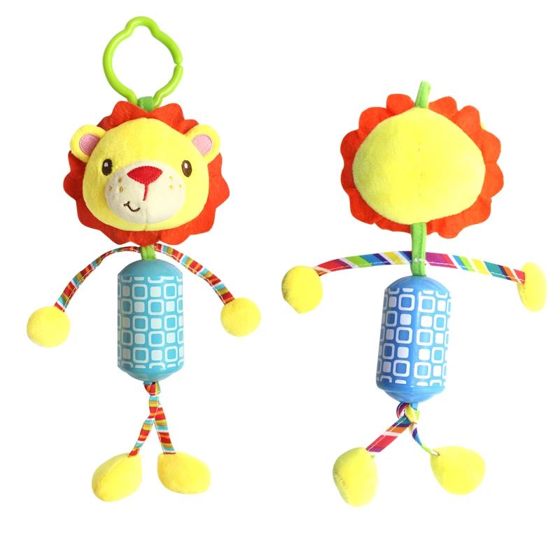 Детская коляска погремушка плюшевые игрушки для новорожденных Погремушки