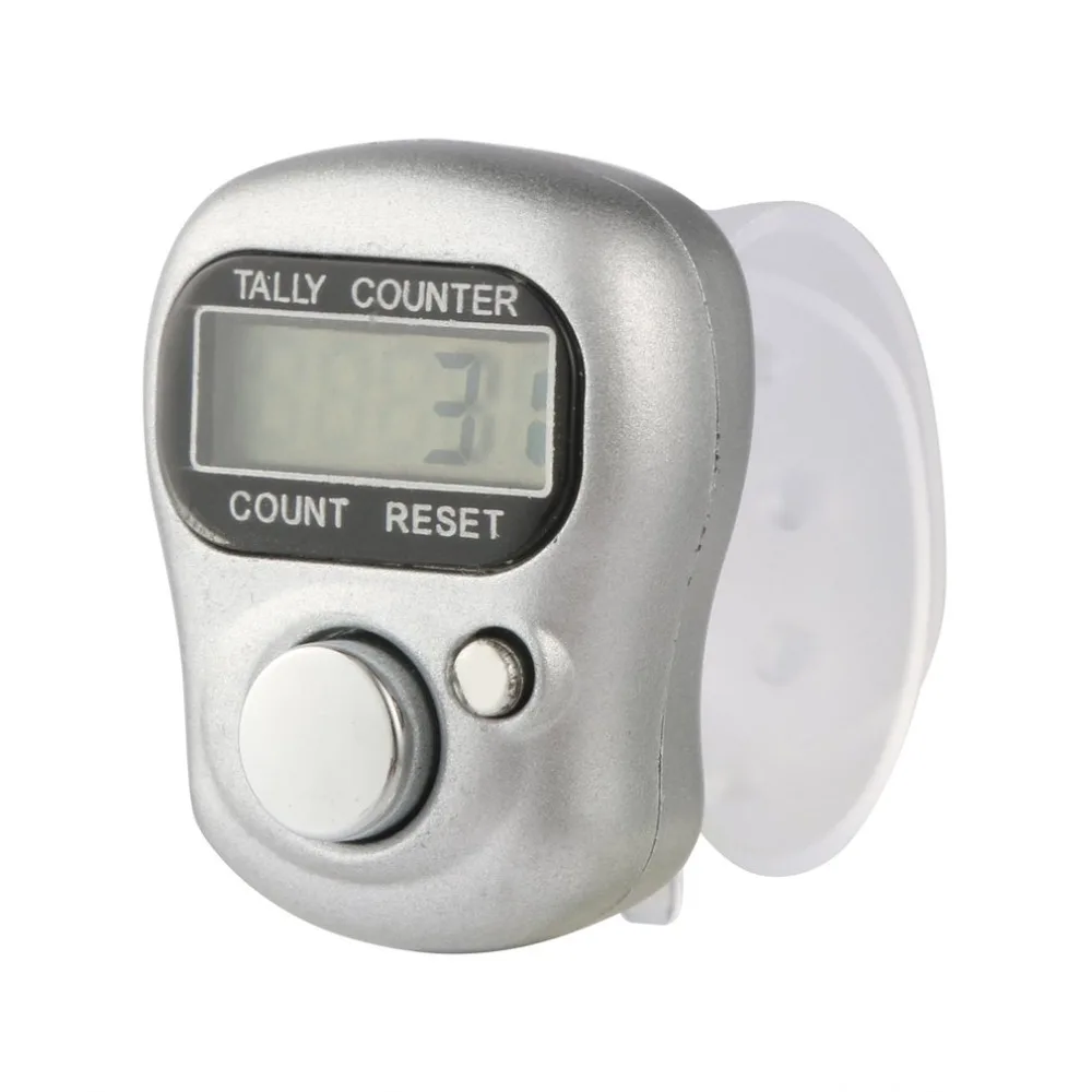 Фото 1 pcs Mini Digit LCD Electronic Digital Manual electronic counter FingerRing Tally Counter Инструменты 1 pcs Mini Digit LCD Electronic Digital Manual electronic counter FingerRing Tally Counter Инструменты