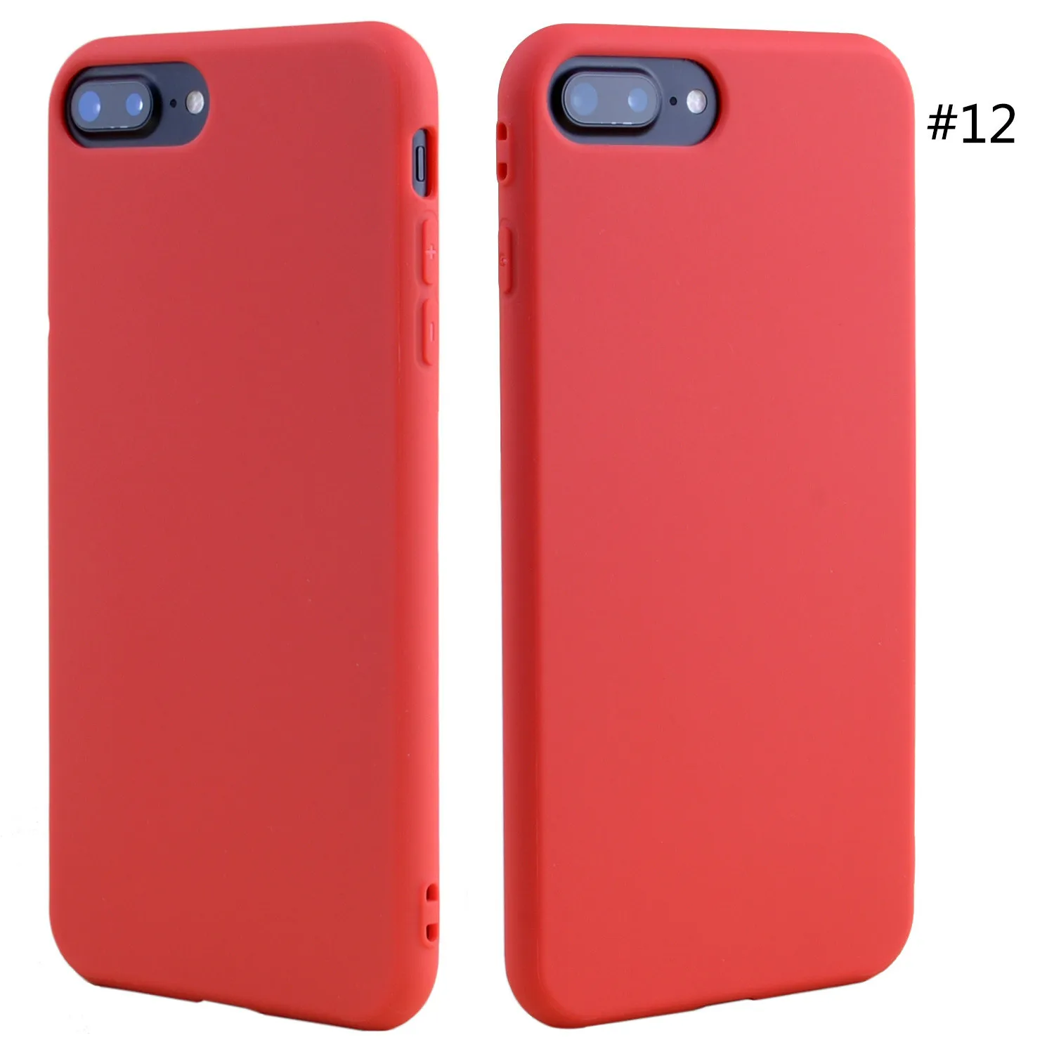ZUCZUG Новый чехол для телефона iPhone 7 6 6s Plus простой однотонный Ультратонкий Мягкий