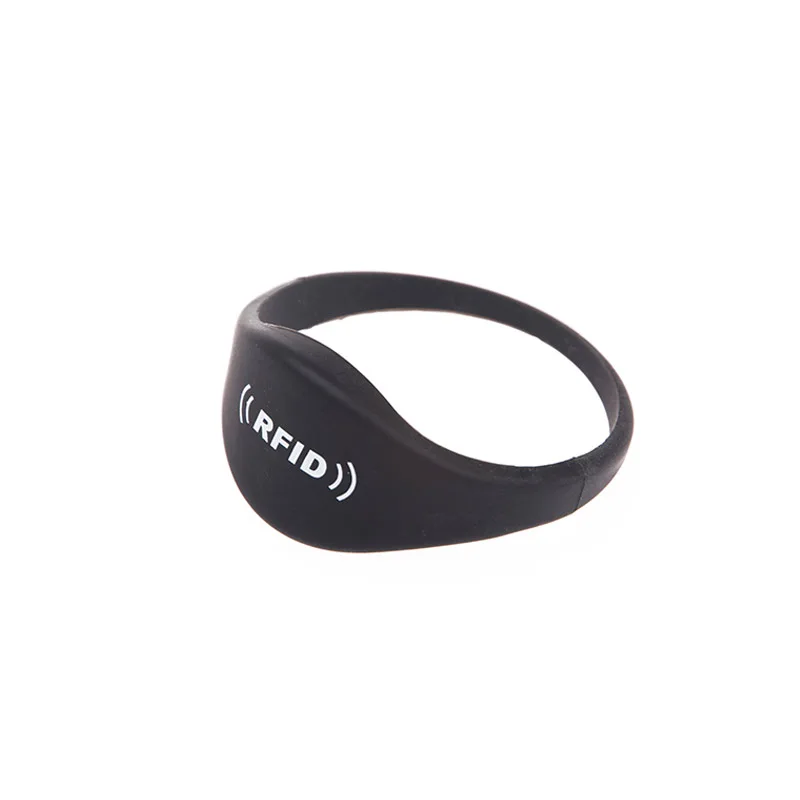 Rfid mifare s50 силиконовый браслет Бесконтактный 55 мм 62 13 56 МГц сауна центр отеля