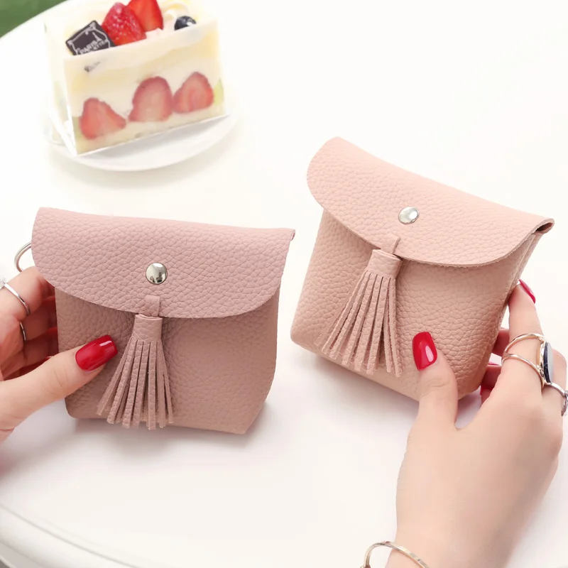 Модный женский кошелек с кисточкой повседневная сумка-ведро Женский Дамский