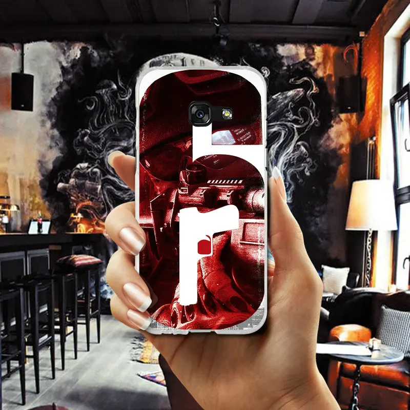 Радуга шесть осада логотип для samsung Galaxy S2 S3 S4 S5 мини S6 S7 S8 S9 S10 Edge Plus Note девочек от 5