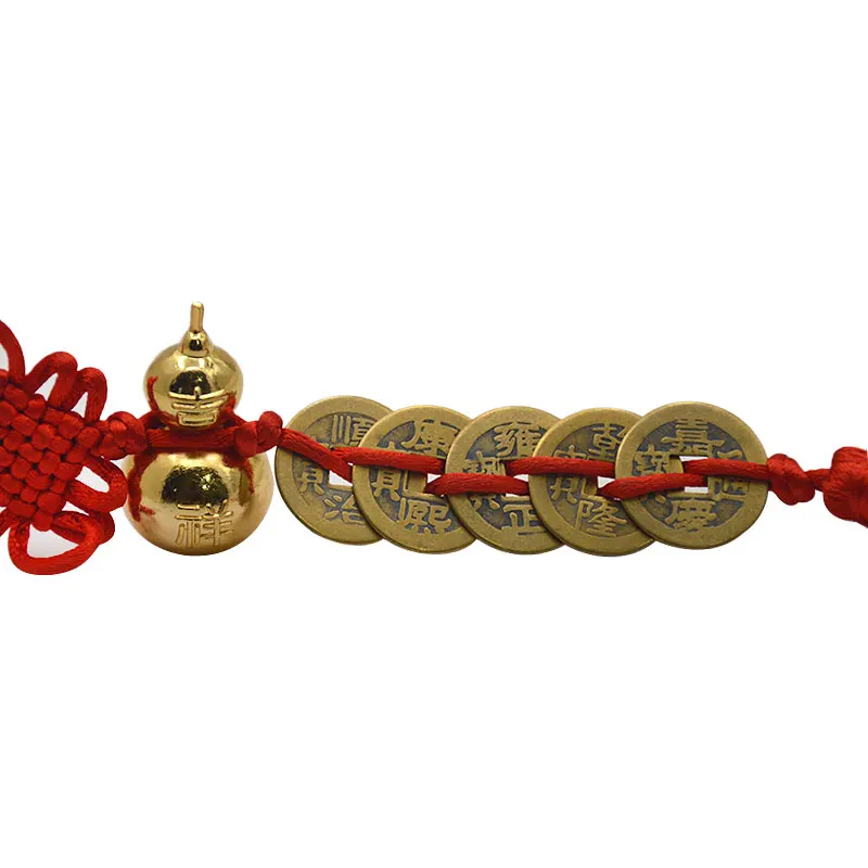Fengshui китайская искусственная Тыква из медного сплава винтажные металлические