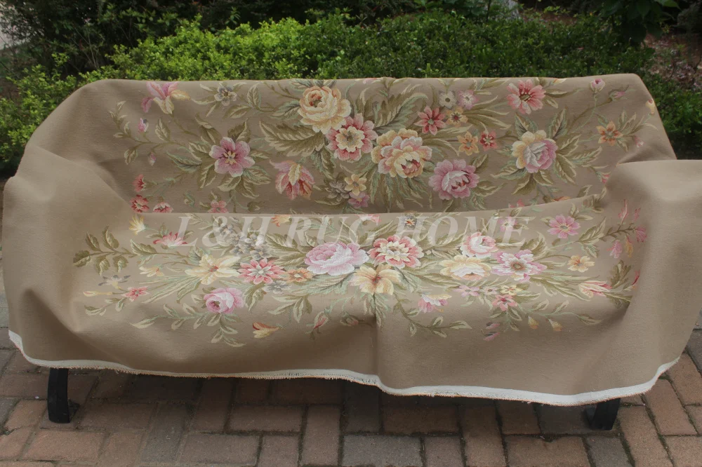 Бесплатная доставка Французский Aubusson набор тканых чехлов для дивана и стула 1:4 с