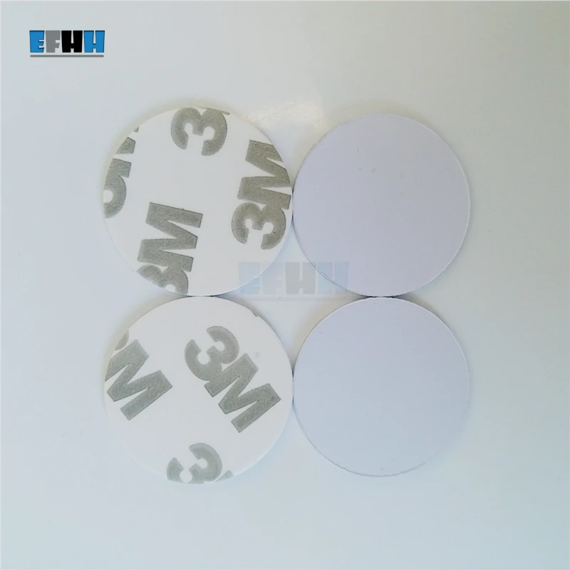 Перезаписываемая rfid карта EM4305/EM4205 125 кГц с адхенсивной наклейкой 3 м 1 шт./лот
