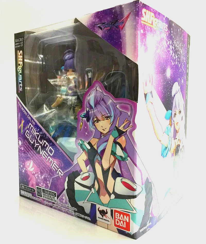 100% Оригинальная фигурка BANDAI Tamashii Nation S.H. Фигурка (SHF) микумо гунемер из Макросс