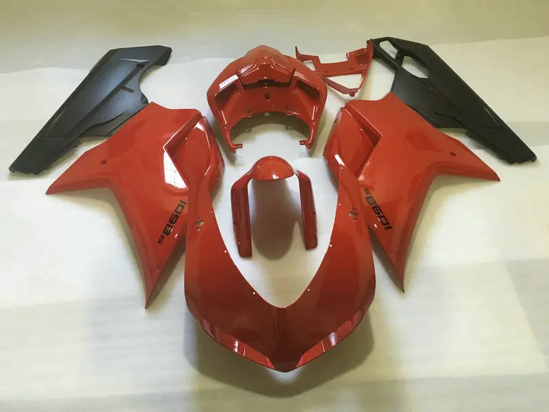 Первоклассный комплект обтекателей для DUCATI 848 1098 07 08 09 10 11 12 ducati 1198 2007 2008 2011 ABS
