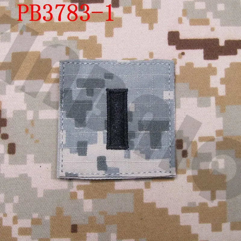 B3783 Вышивка патч ACU U. S. Армейский ранг Военная Вышивка патч крючок на спине - Цвет: B3783