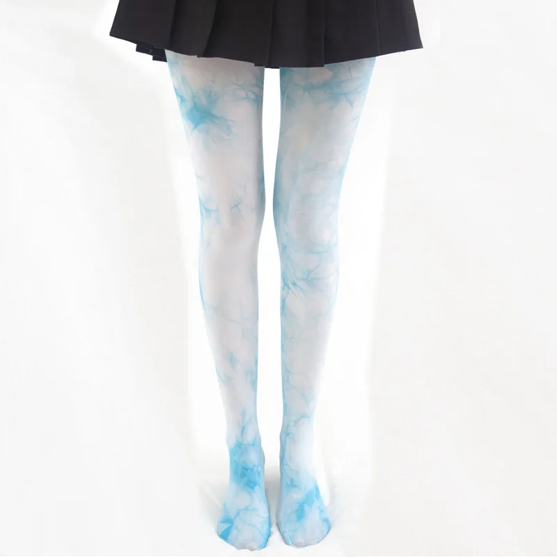 Youth Girl Velvet tie-dyed Pantyhose Wholesales And Dropshipping | Женская одежда