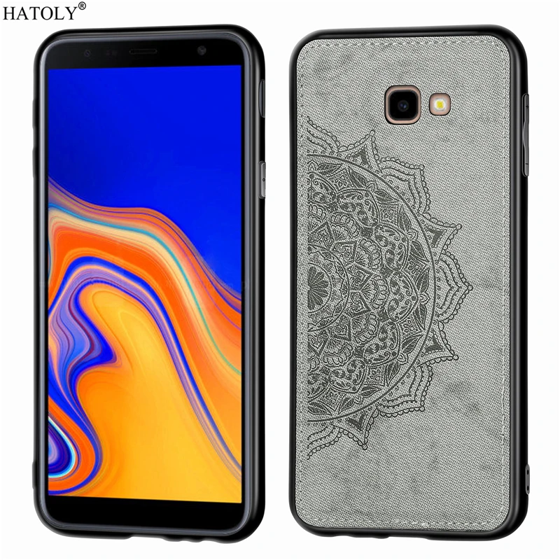 Чехол для Samsung Galaxy J4 Plus с 3D принтом тканевый чехол телефона из ТПУ J415F | Мобильные