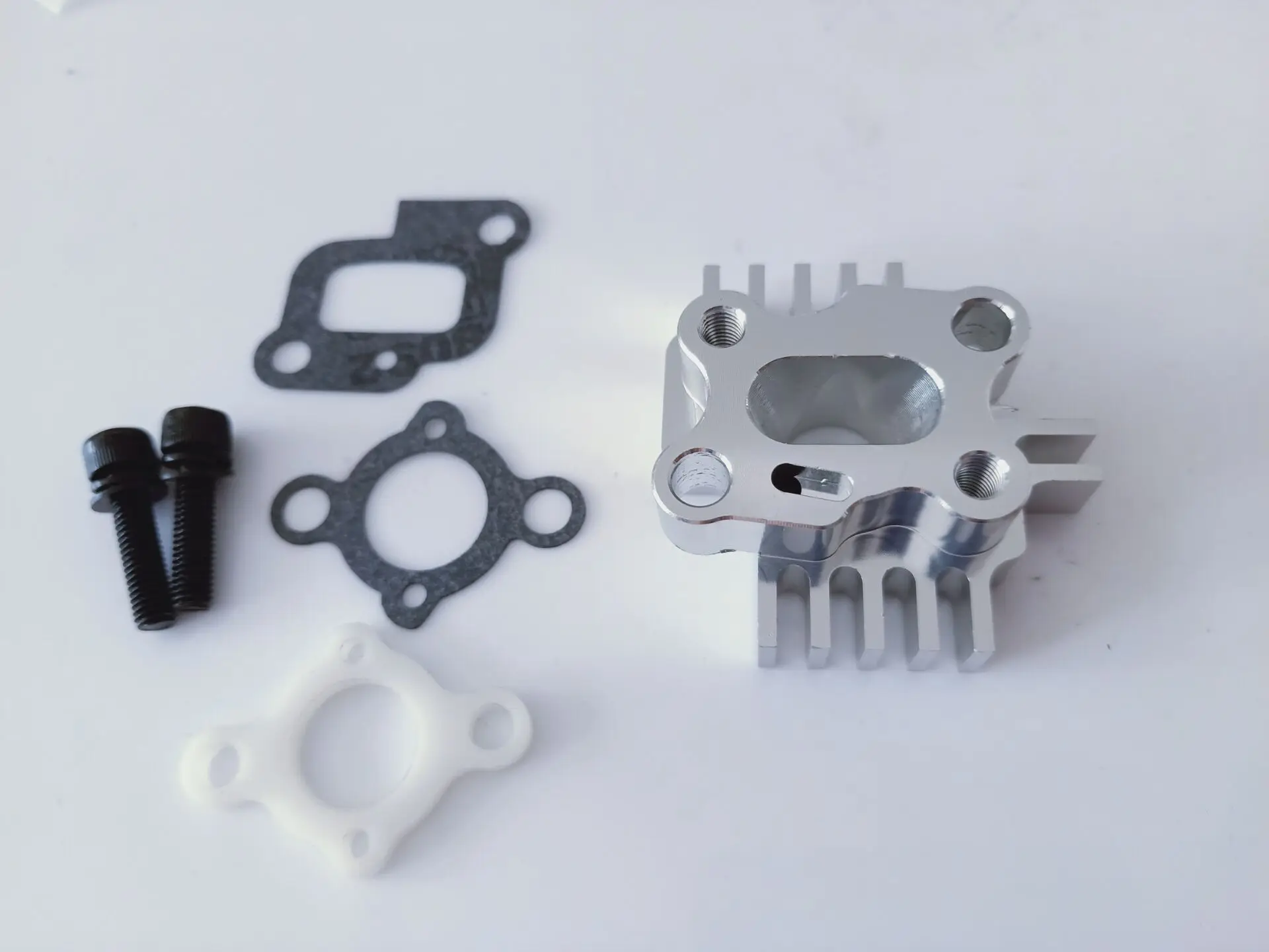 Baja CNC Billet Intake Manifold for engine zenoah cy for hpi km rovan Baja 5b 5T / Losi 5ive-T