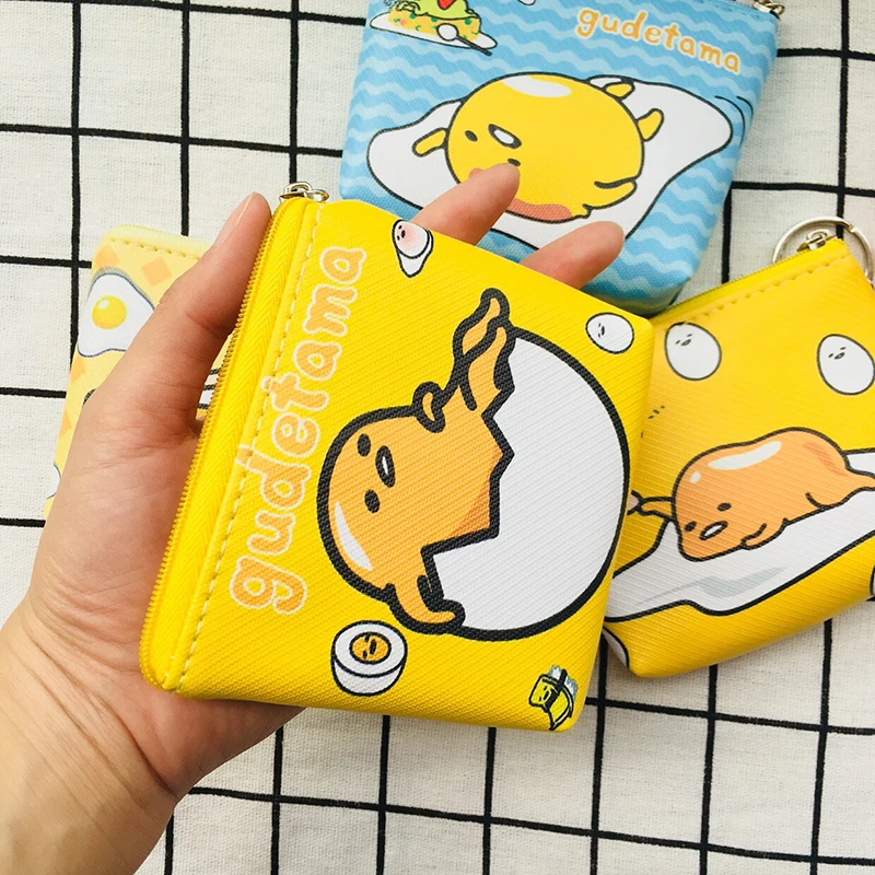 IVYYE ленивый gudetama плюшевый кошелек мягкая кукла-сумка милые Мультяшные пушистые сумки мини мешок для игрушек ребенок девочка подарки на день рождения Новинка