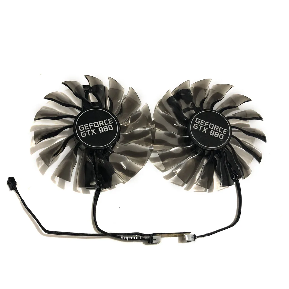 

2pcs/set 95mm GAA8S2H GTX 980 GTX1080 GTX1070 Alternative GPU VGA Cooler Fan For Palit GTX980 Grahics Card VGA Replacement
