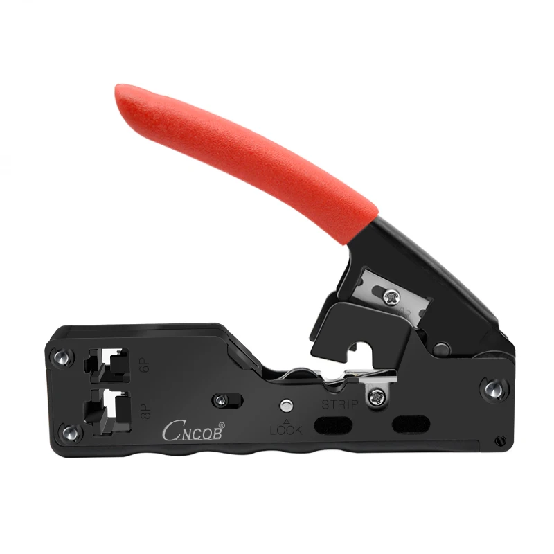 

CNCOB Cable Crimper 8P8C/RJ45 6P6C/RJ12 6P4C/RJ11 Network cable / telephone line connector Crimping pliers Stripping / trimming