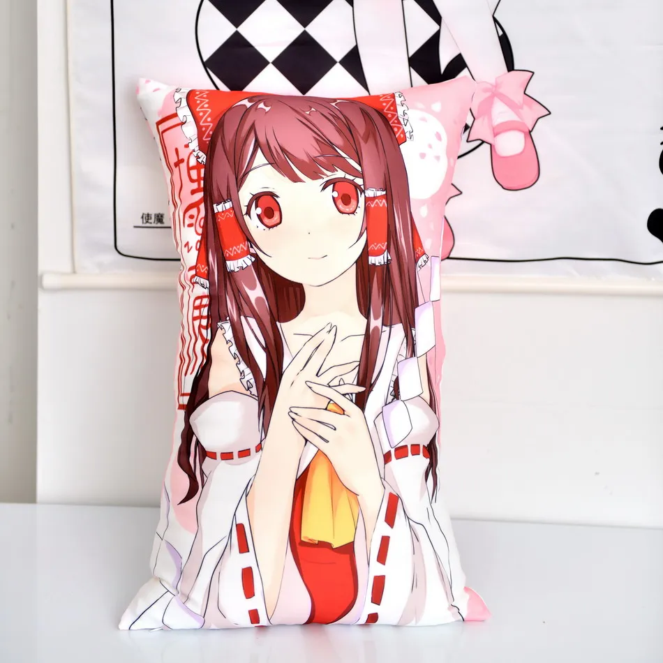 East Project bo li ling is a dream Small pillow pillows Animation game peripheral Red and white witch|pillow bath|pillow sacpillow inner |